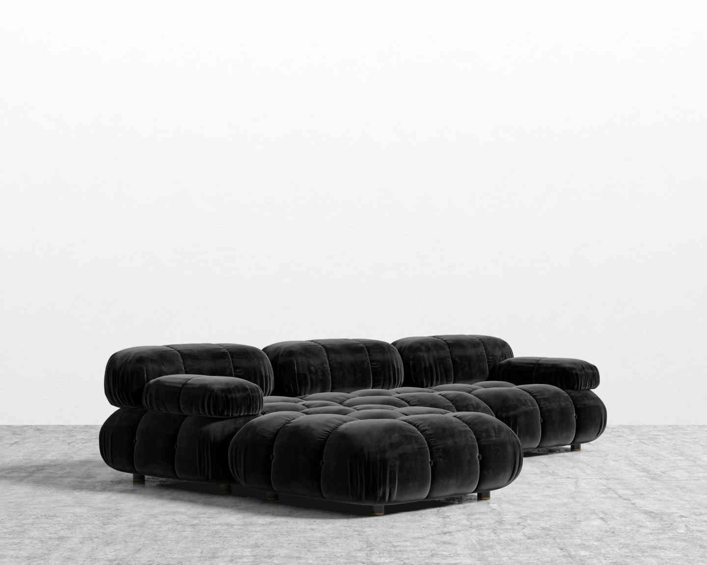 Maven Chaise Lounge Noir