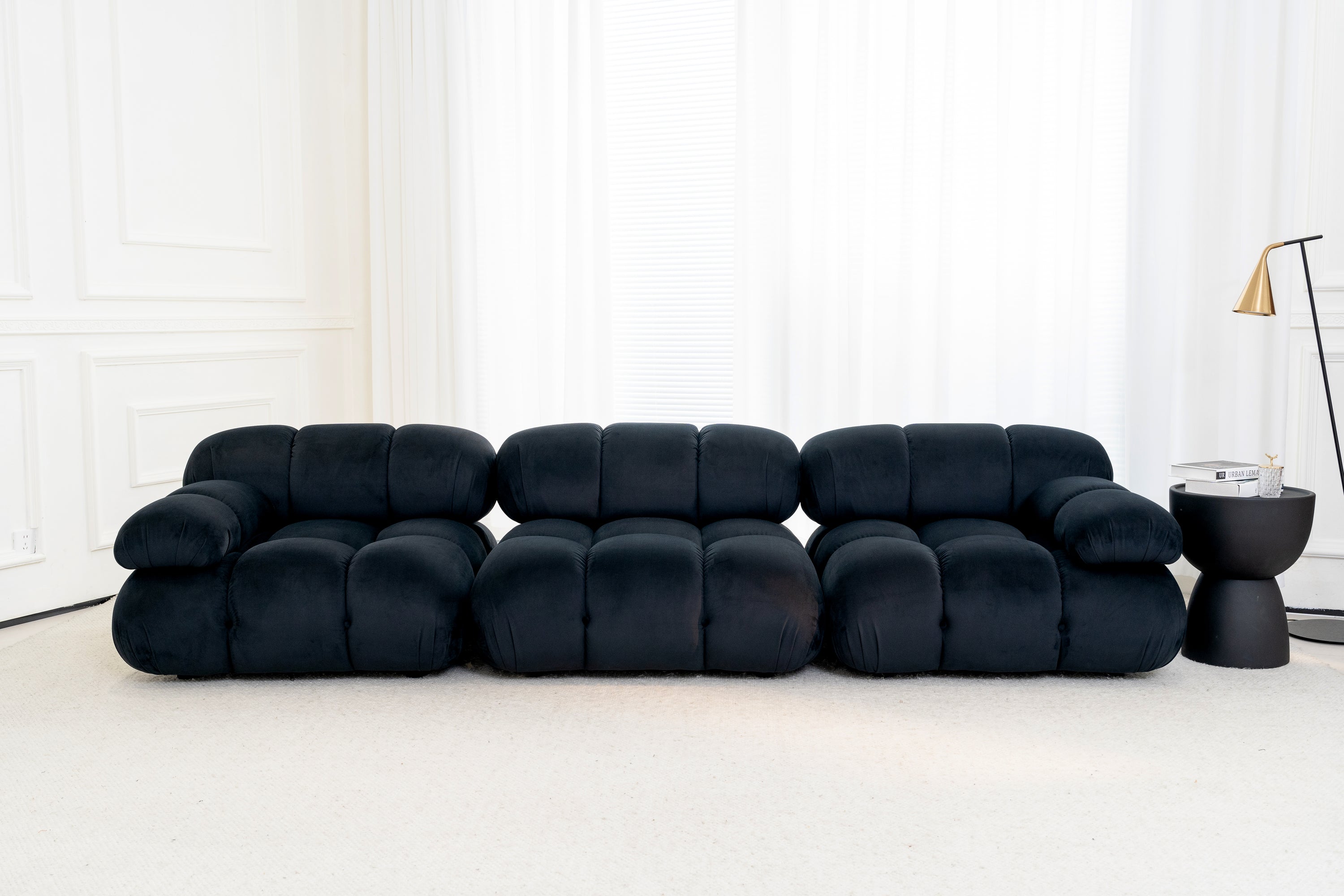 Maven Chaise Lounge Noir