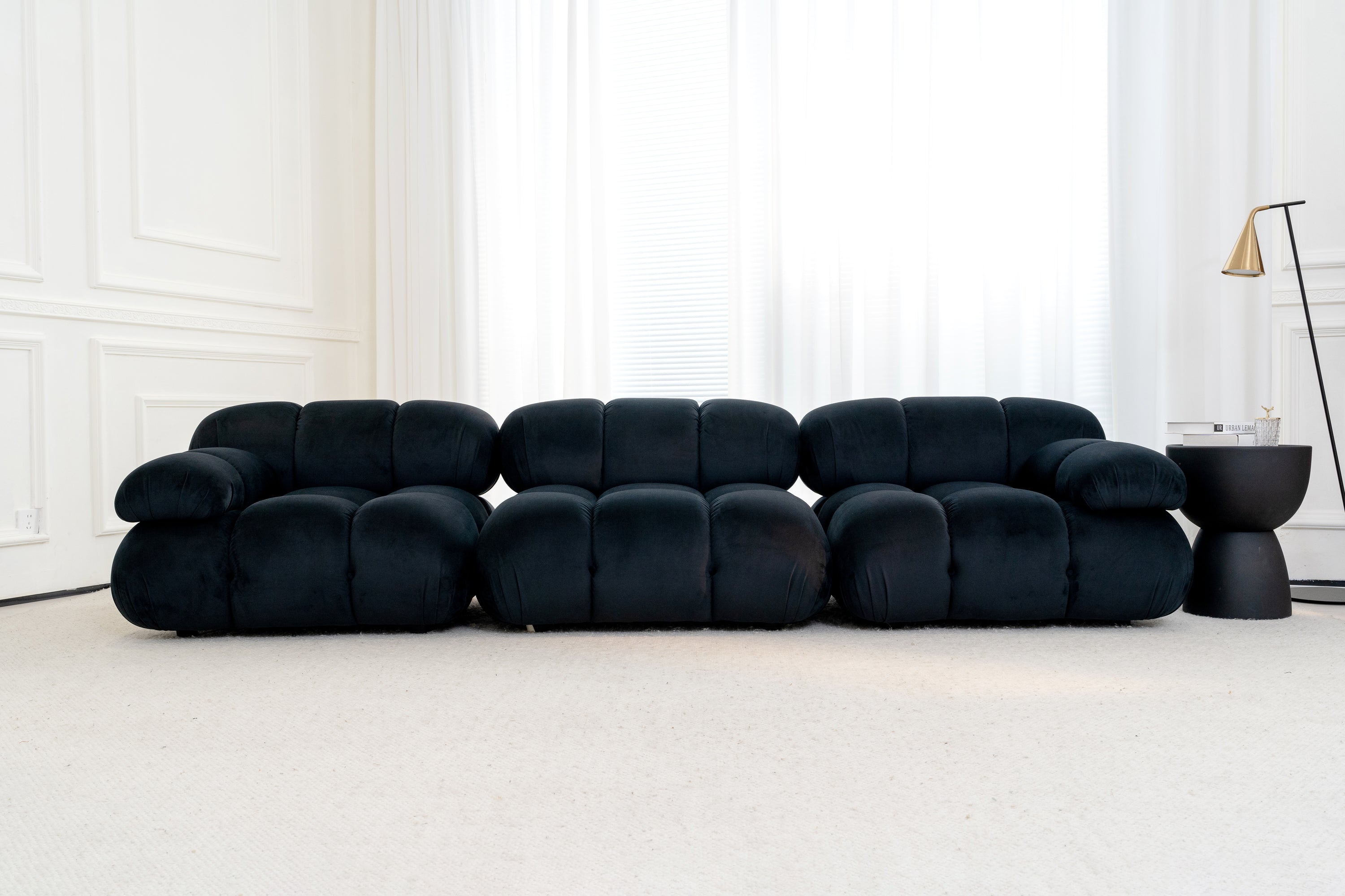 Maven Chaise Lounge Noir