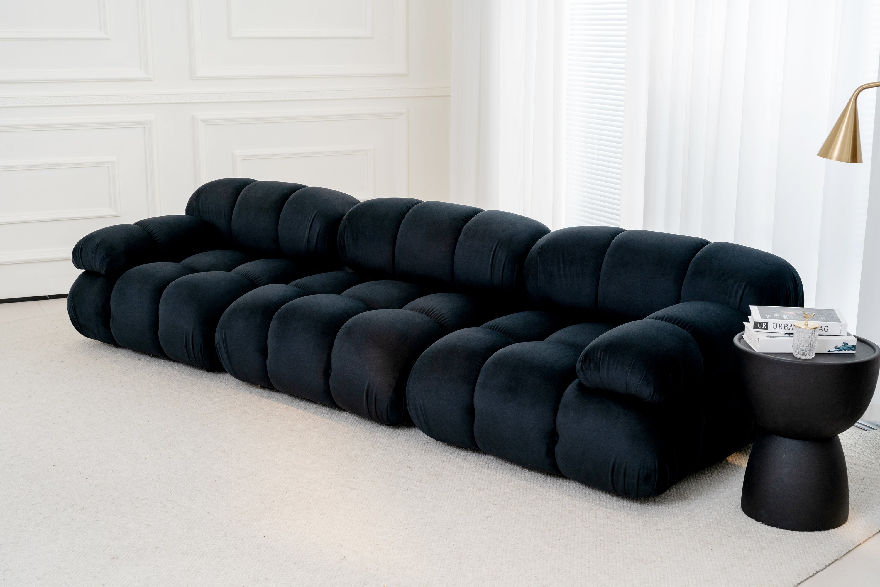Maven Chaise Lounge Noir
