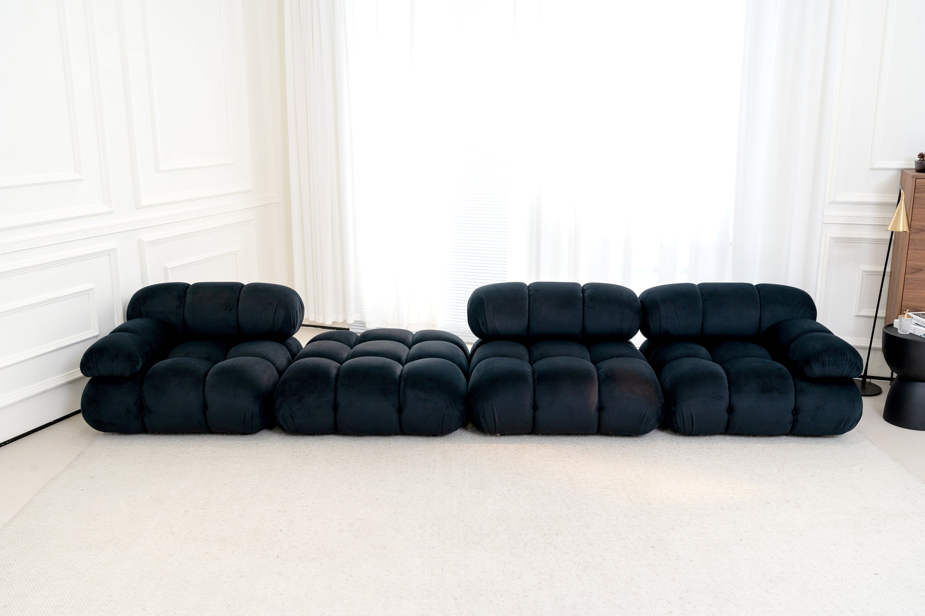 Maven Chaise Lounge Noir