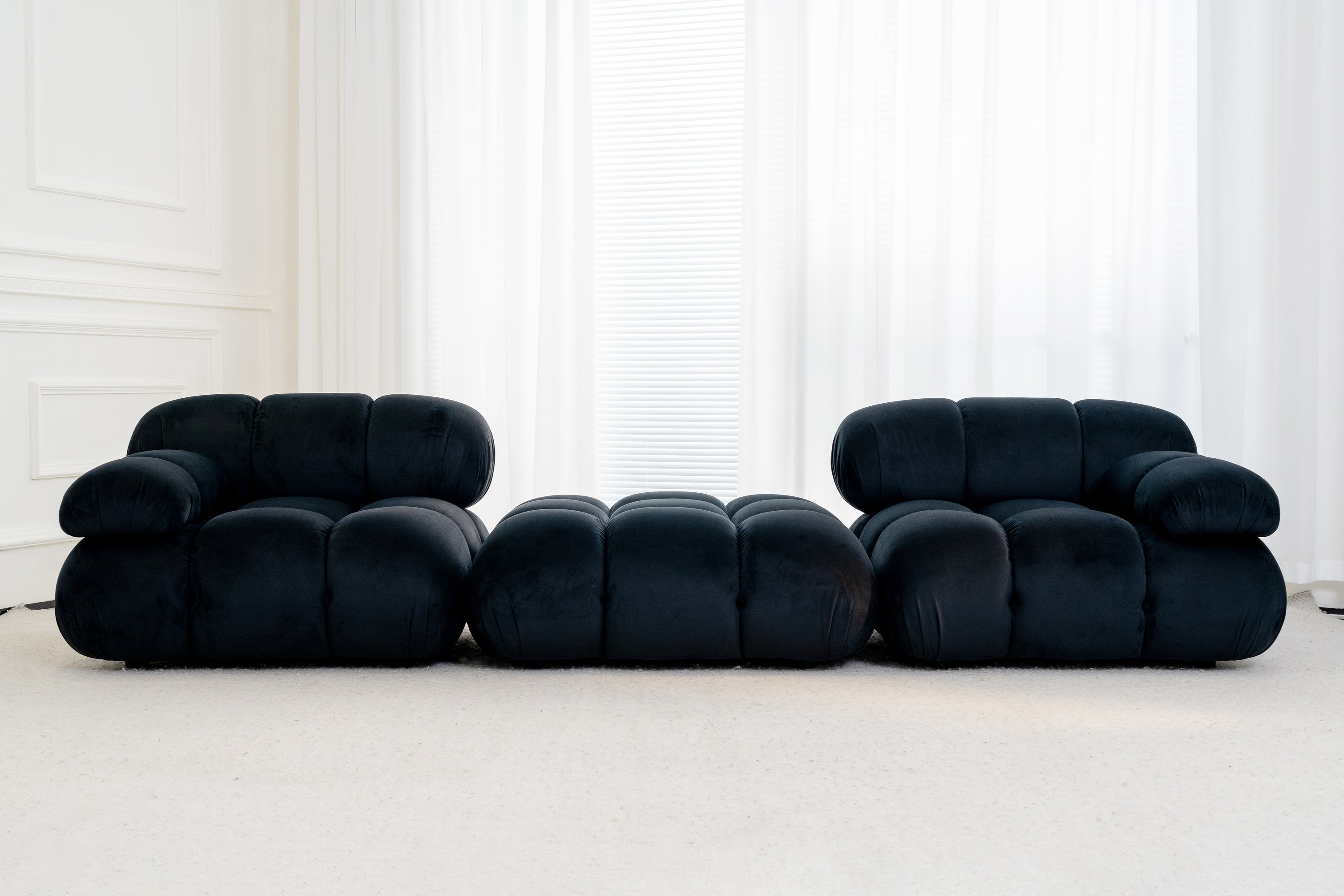 Maven Chaise Lounge Noir