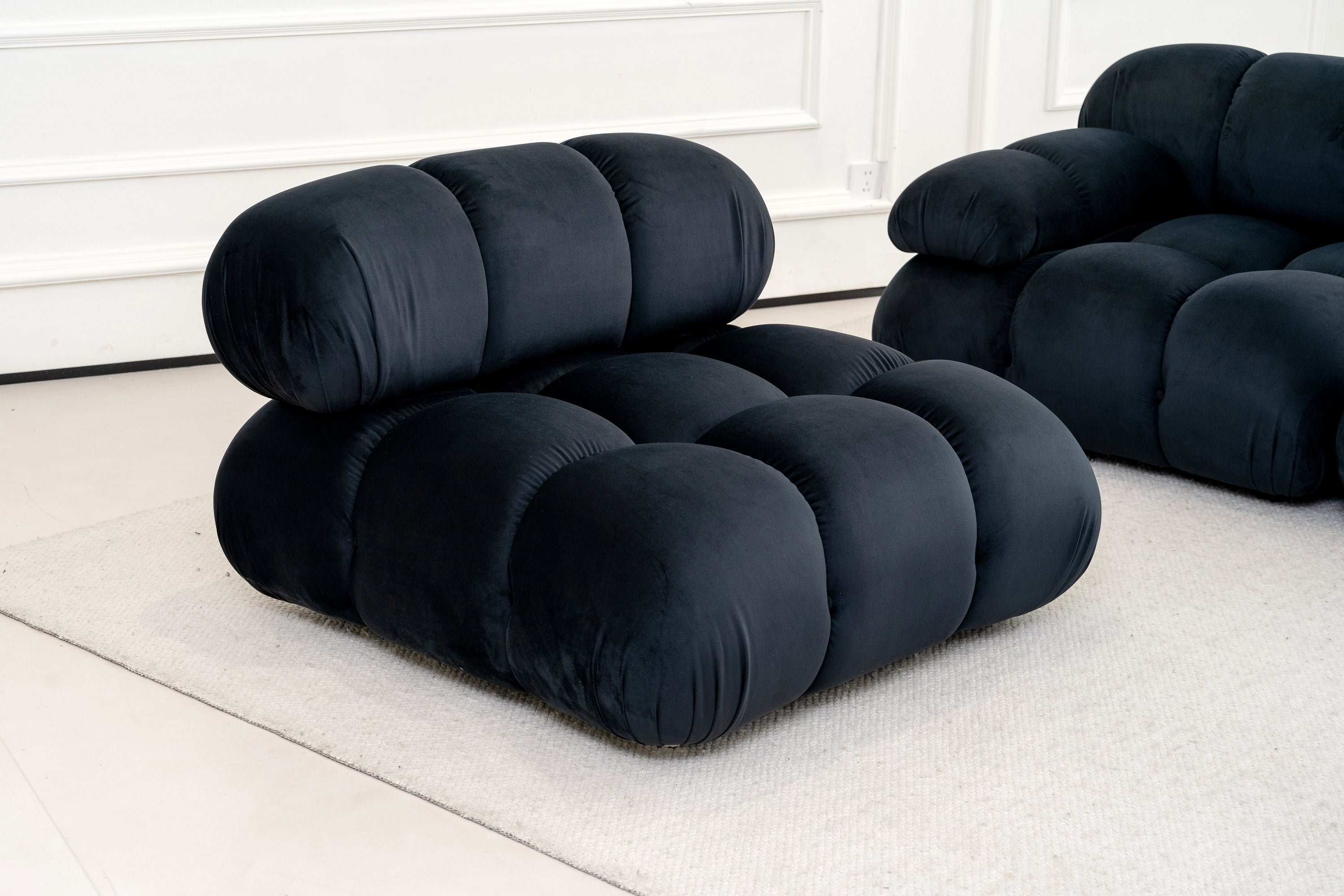 Maven Chaise Lounge Noir