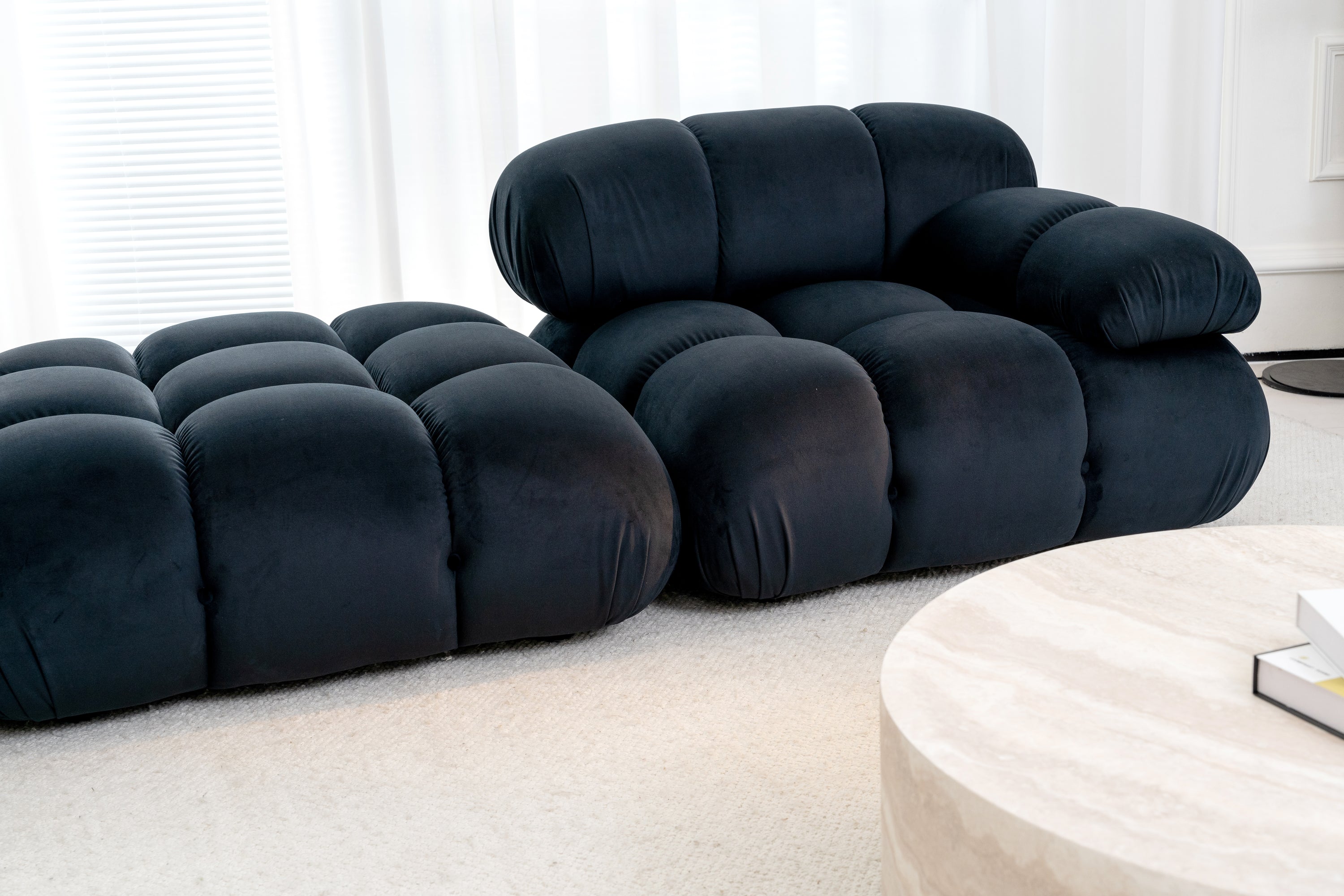 Maven Chaise Lounge Noir