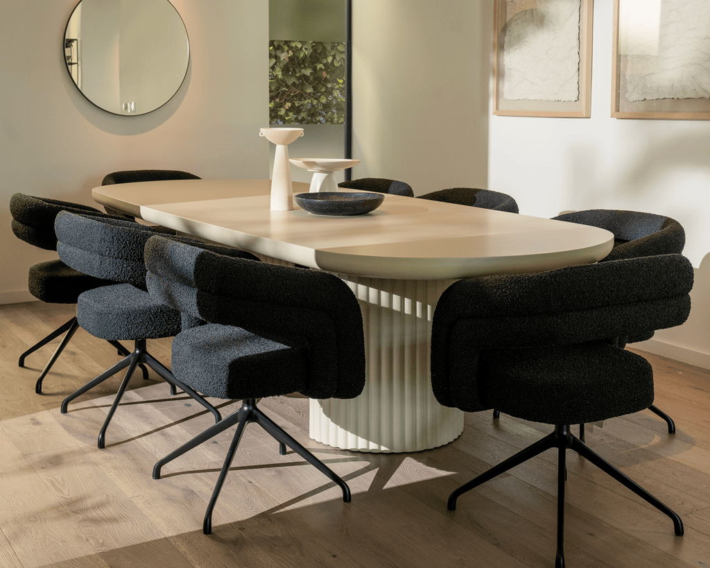 Chloe’s chic concrete Tafel