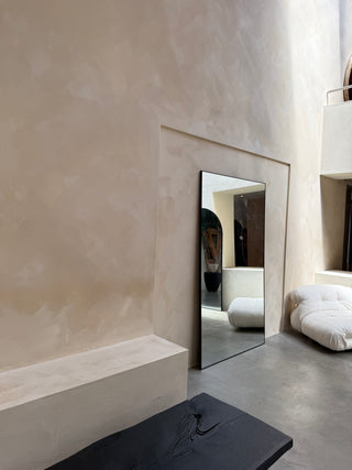 MEGA AURA loft mirror | 200 cm x 120 cm zwart