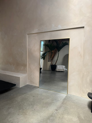 MEGA AURA loft mirror| 200 cm x 120 cm goud