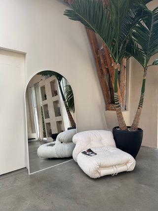 MEGA MOON mirror| 200 cm x 120 cm wit