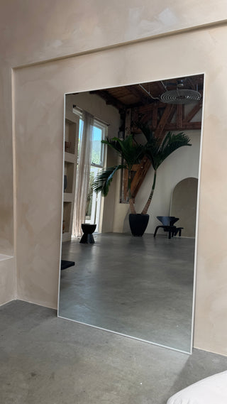MEGA AURA loft mirror | 200 cm x 120 cm wit
