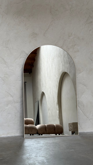 LIMIT EDITION MEGA Moon Loft mirror | 200cm x 120cm  Ivory