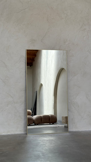 AURA Loft Mirror | 200cm x 100cm goud