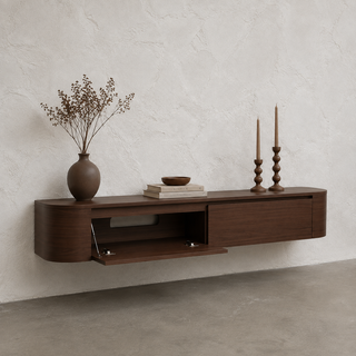 180x32x30 Walnoot tv meubel Okura