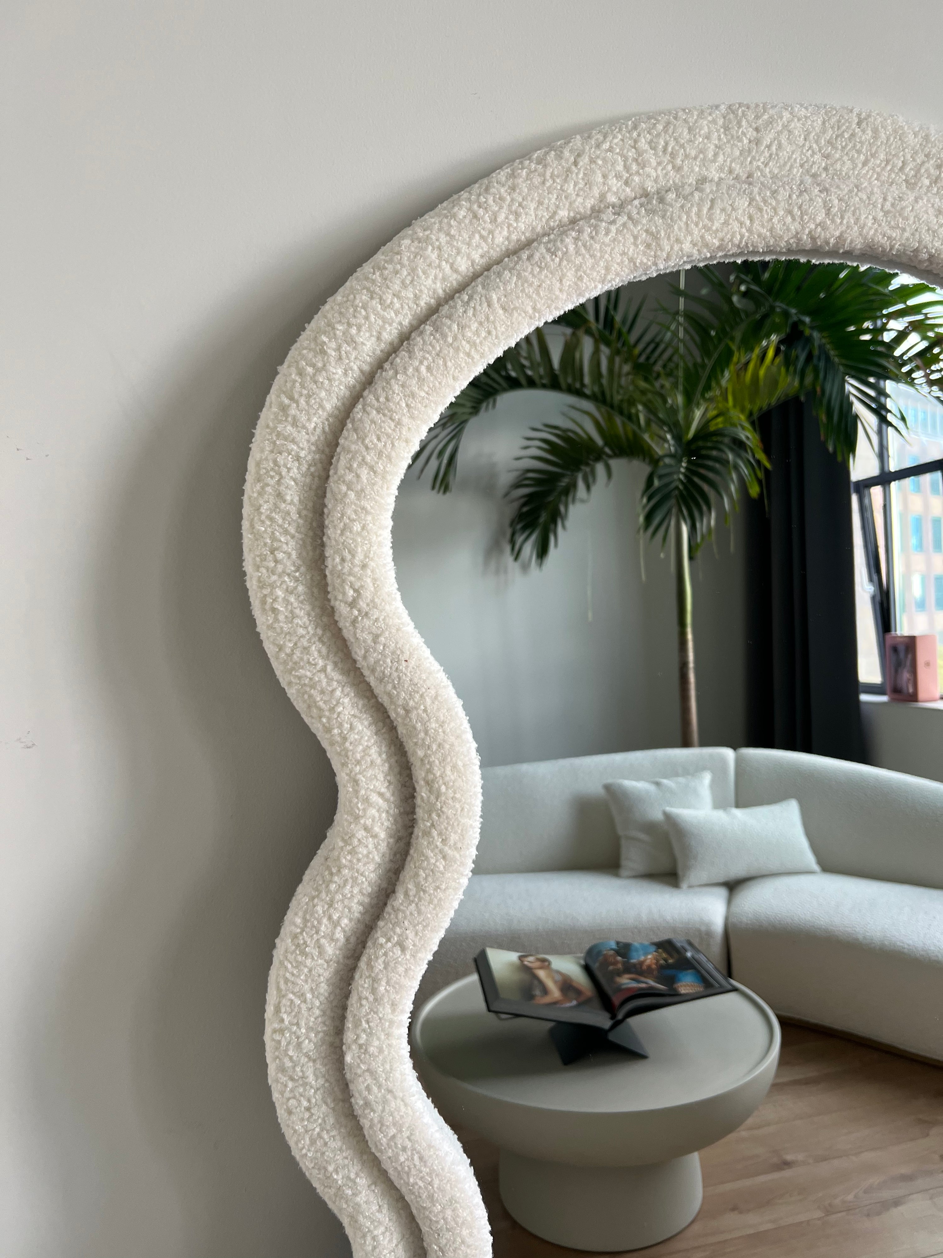 Wavy loft mirror 180 x 80