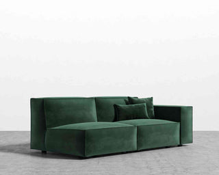 Bolder Signature Zweisitzer-Sofa mit Armlehne rechts