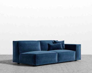 Bolder Signature Zweisitzer-Sofa mit Armlehne rechts