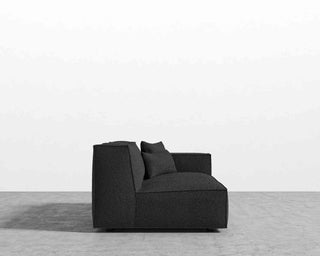 Bolder Signature Zweisitzer-Sofa mit Armlehne rechts