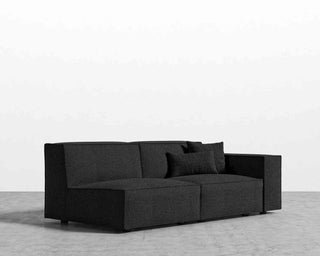 Bolder Signature Zweisitzer-Sofa mit Armlehne rechts