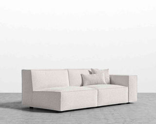 Bolder Signature Zweisitzer-Sofa mit Armlehne rechts